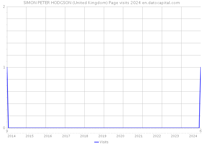 SIMON PETER HODGSON (United Kingdom) Page visits 2024 