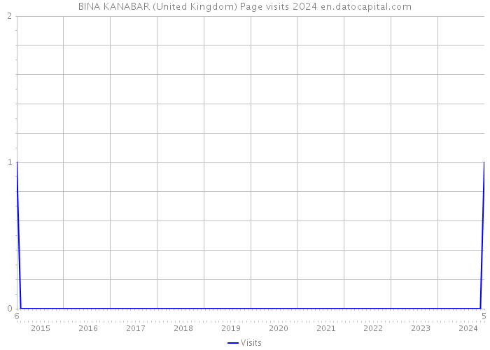 BINA KANABAR (United Kingdom) Page visits 2024 
