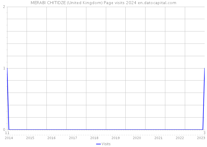 MERABI CHITIDZE (United Kingdom) Page visits 2024 