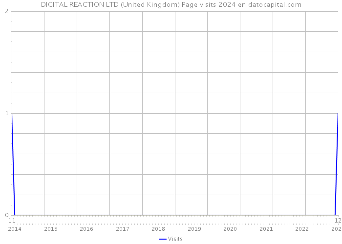 DIGITAL REACTION LTD (United Kingdom) Page visits 2024 