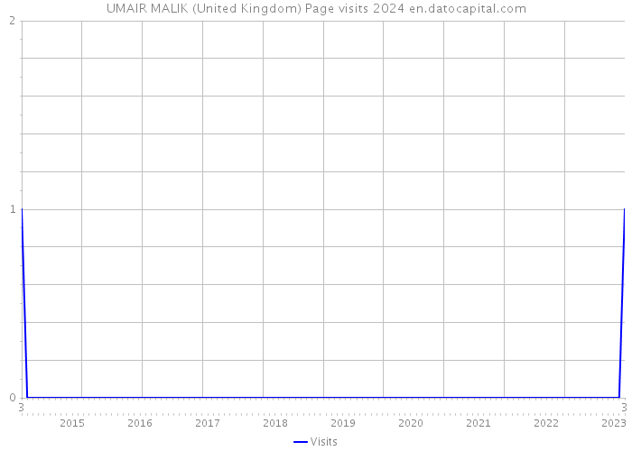 UMAIR MALIK (United Kingdom) Page visits 2024 