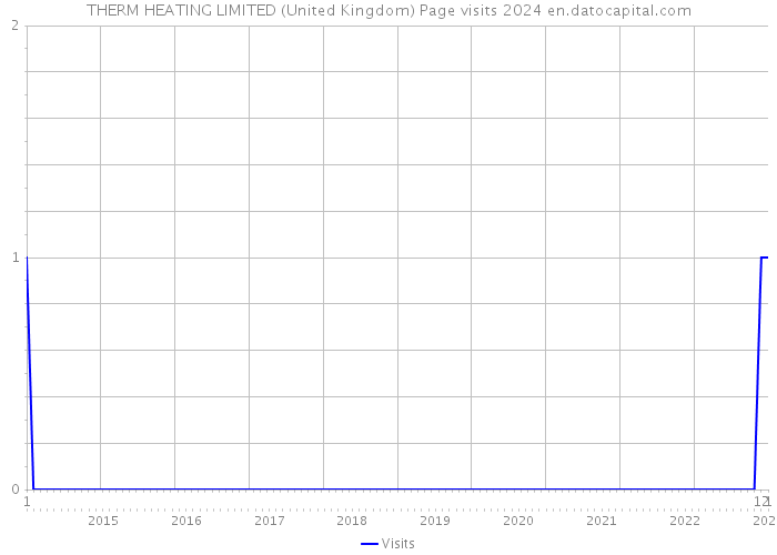 THERM HEATING LIMITED (United Kingdom) Page visits 2024 
