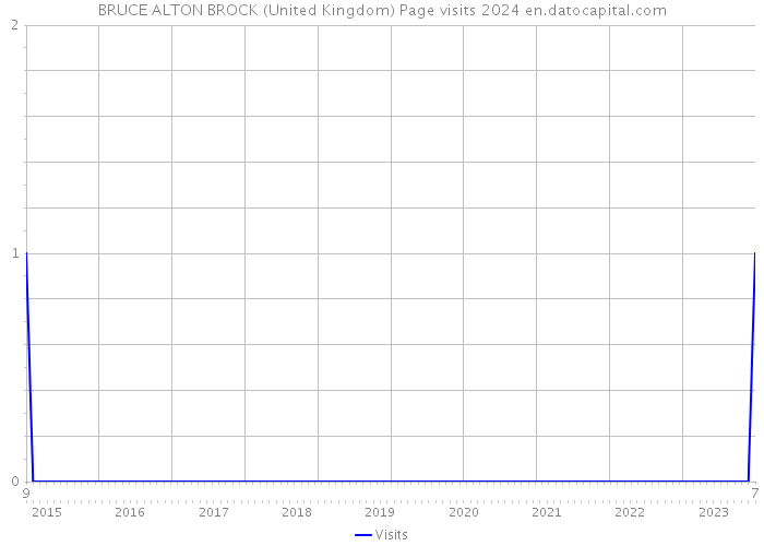BRUCE ALTON BROCK (United Kingdom) Page visits 2024 