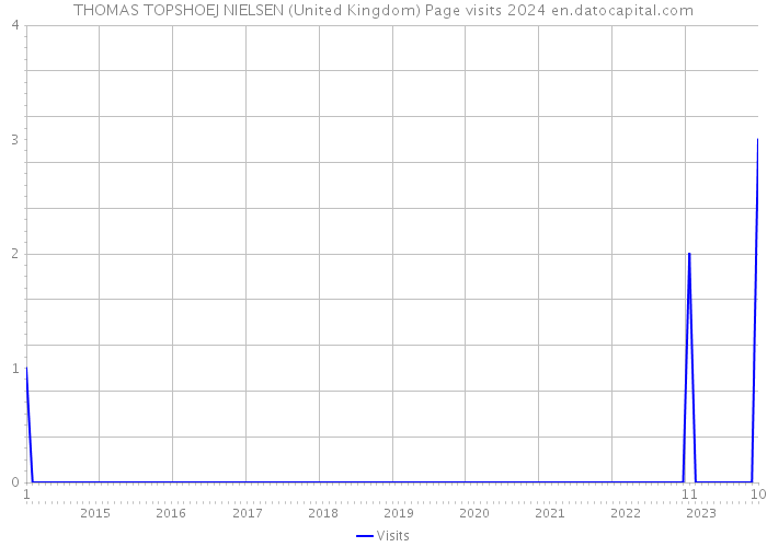 THOMAS TOPSHOEJ NIELSEN (United Kingdom) Page visits 2024 