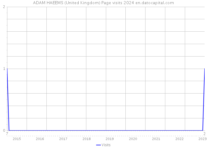 ADAM HAEEMS (United Kingdom) Page visits 2024 