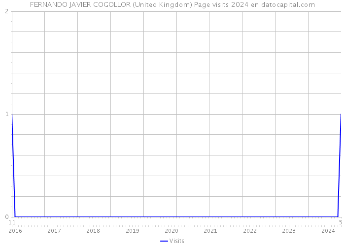 FERNANDO JAVIER COGOLLOR (United Kingdom) Page visits 2024 