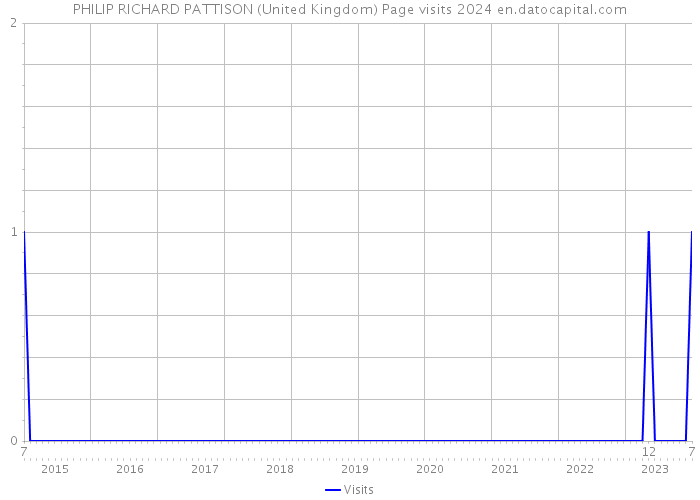PHILIP RICHARD PATTISON (United Kingdom) Page visits 2024 
