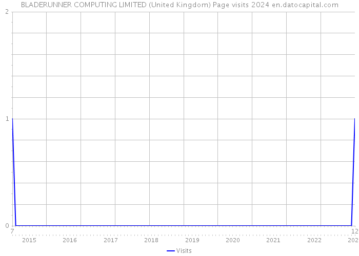 BLADERUNNER COMPUTING LIMITED (United Kingdom) Page visits 2024 