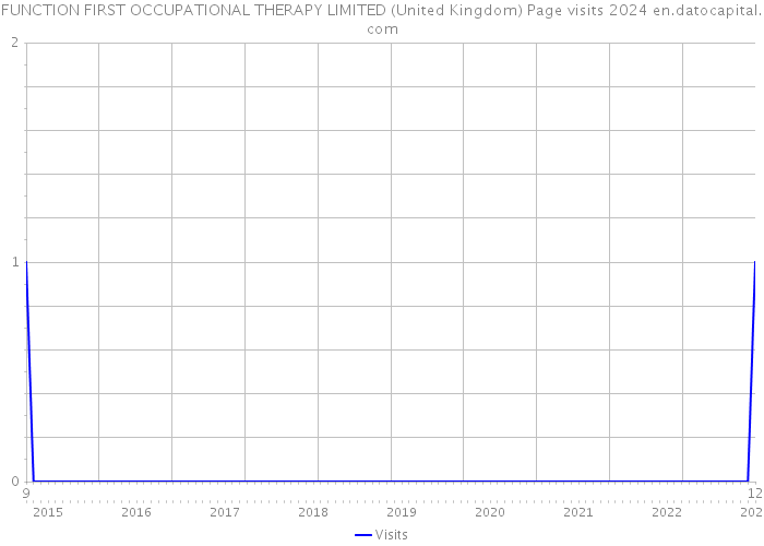 FUNCTION FIRST OCCUPATIONAL THERAPY LIMITED (United Kingdom) Page visits 2024 
