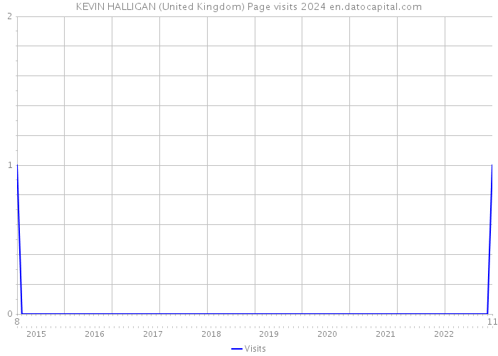 KEVIN HALLIGAN (United Kingdom) Page visits 2024 