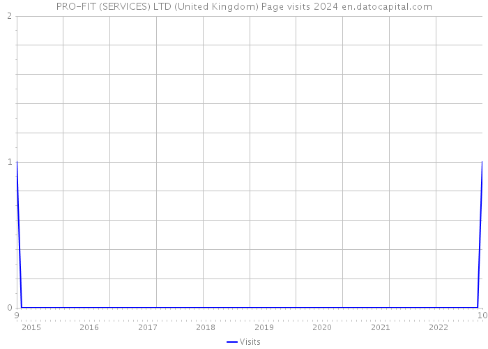 PRO-FIT (SERVICES) LTD (United Kingdom) Page visits 2024 