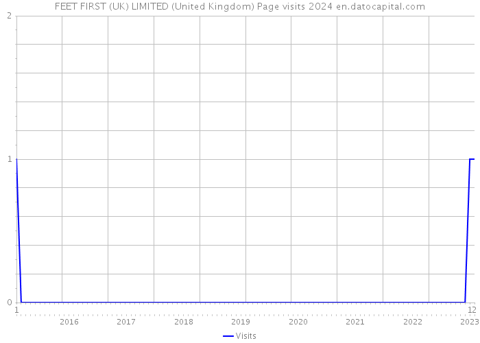 FEET FIRST (UK) LIMITED (United Kingdom) Page visits 2024 