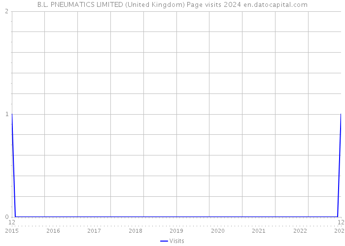 B.L. PNEUMATICS LIMITED (United Kingdom) Page visits 2024 