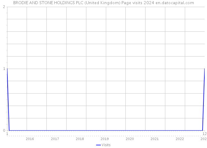 BRODIE AND STONE HOLDINGS PLC (United Kingdom) Page visits 2024 