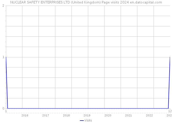 NUCLEAR SAFETY ENTERPRISES LTD (United Kingdom) Page visits 2024 