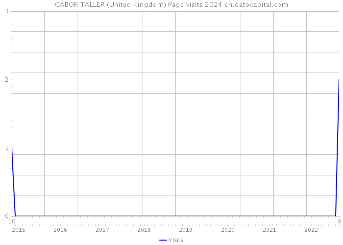 GABOR TALLER (United Kingdom) Page visits 2024 