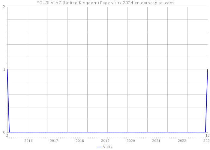 YOURI VLAG (United Kingdom) Page visits 2024 