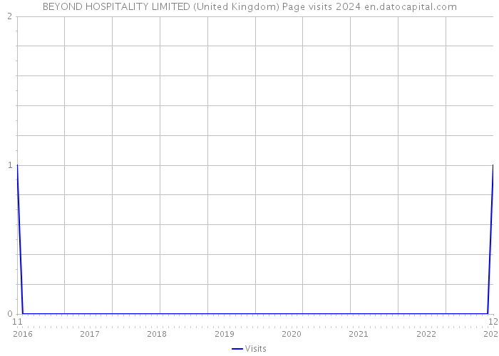BEYOND HOSPITALITY LIMITED (United Kingdom) Page visits 2024 