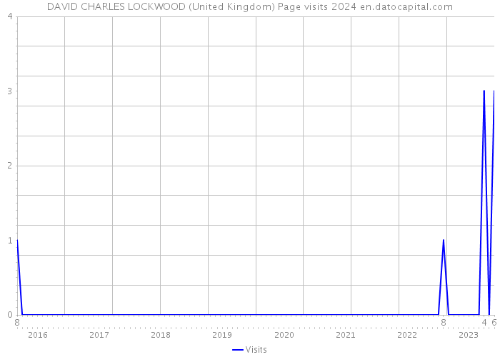 DAVID CHARLES LOCKWOOD (United Kingdom) Page visits 2024 