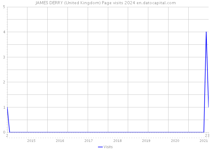 JAMES DERRY (United Kingdom) Page visits 2024 