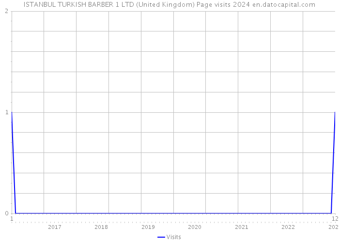 ISTANBUL TURKISH BARBER 1 LTD (United Kingdom) Page visits 2024 