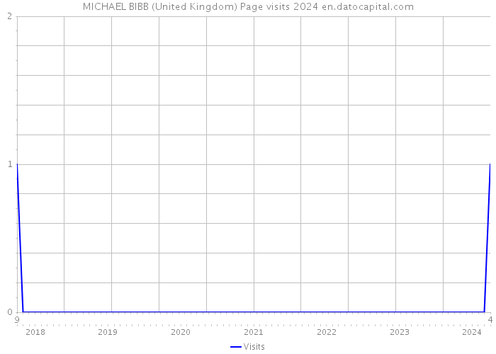 MICHAEL BIBB (United Kingdom) Page visits 2024 