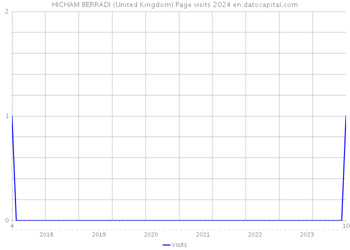 HICHAM BERRADI (United Kingdom) Page visits 2024 
