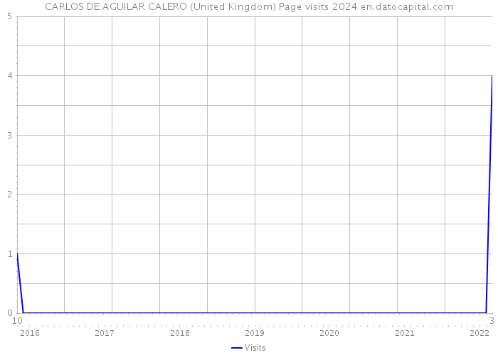 CARLOS DE AGUILAR CALERO (United Kingdom) Page visits 2024 