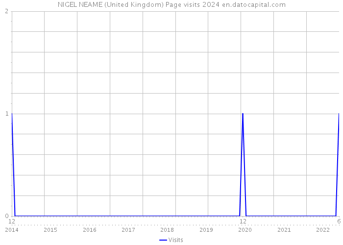 NIGEL NEAME (United Kingdom) Page visits 2024 