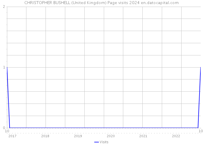 CHRISTOPHER BUSHELL (United Kingdom) Page visits 2024 