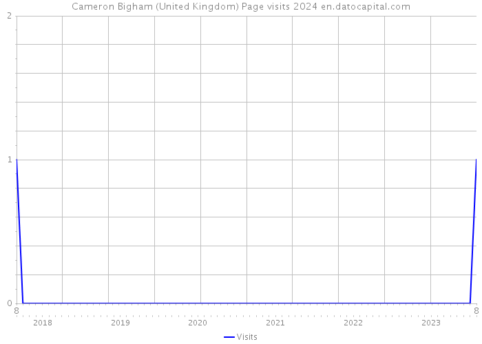 Cameron Bigham (United Kingdom) Page visits 2024 