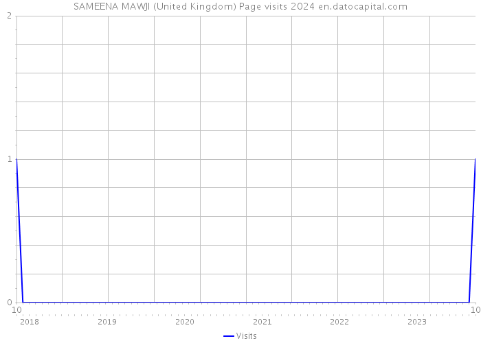 SAMEENA MAWJI (United Kingdom) Page visits 2024 