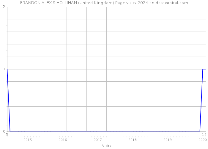BRANDON ALEXIS HOLLIHAN (United Kingdom) Page visits 2024 
