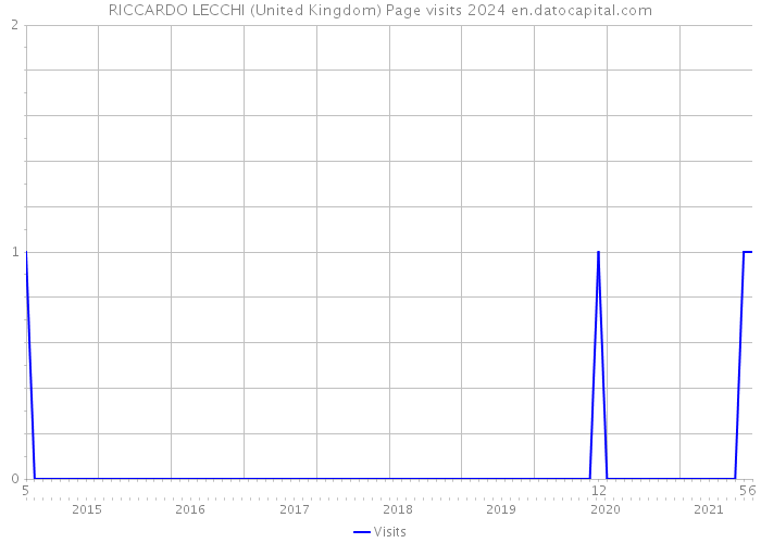 RICCARDO LECCHI (United Kingdom) Page visits 2024 
