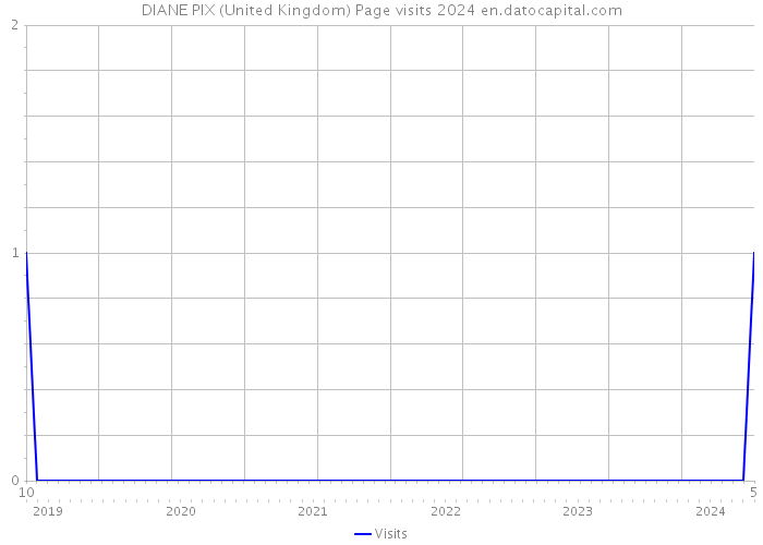DIANE PIX (United Kingdom) Page visits 2024 