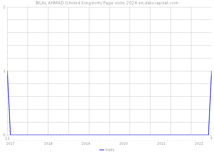 BILAL AHMAD (United Kingdom) Page visits 2024 