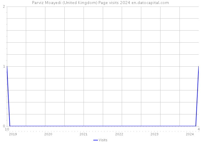 Parviz Moayedi (United Kingdom) Page visits 2024 