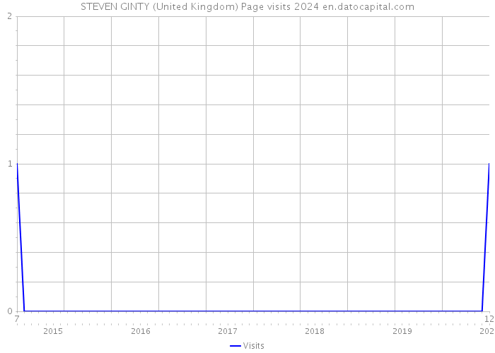 STEVEN GINTY (United Kingdom) Page visits 2024 