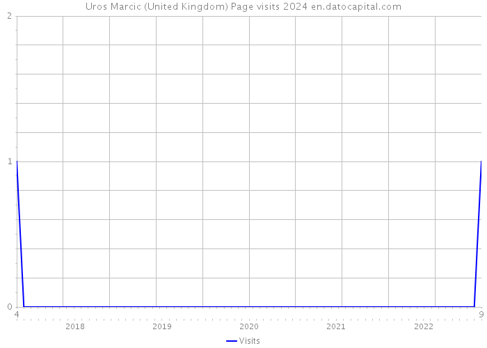 Uros Marcic (United Kingdom) Page visits 2024 