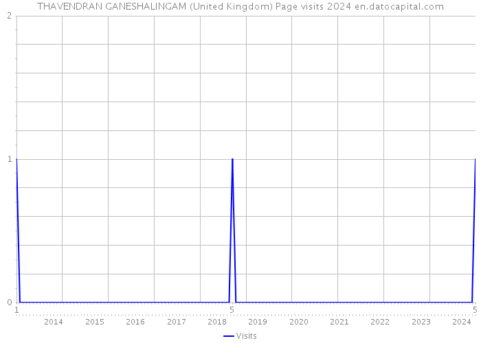 THAVENDRAN GANESHALINGAM (United Kingdom) Page visits 2024 
