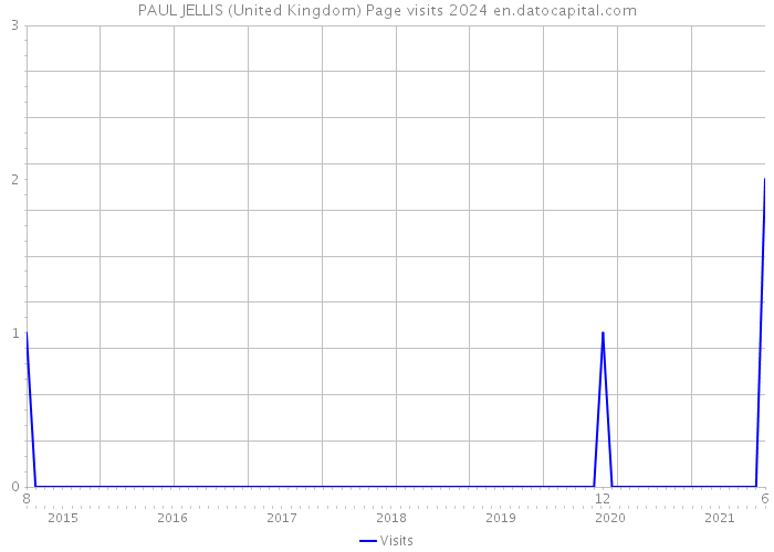 PAUL JELLIS (United Kingdom) Page visits 2024 