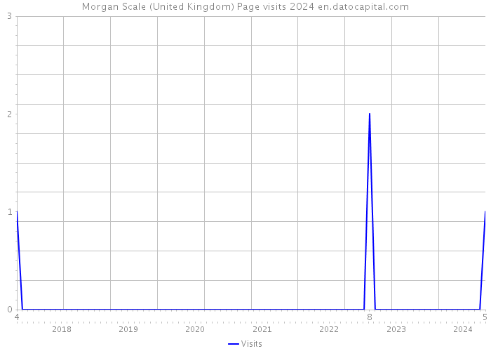Morgan Scale (United Kingdom) Page visits 2024 