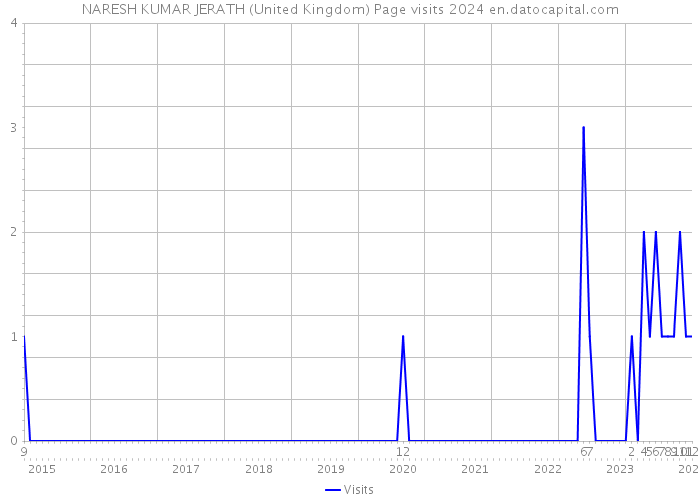 NARESH KUMAR JERATH (United Kingdom) Page visits 2024 