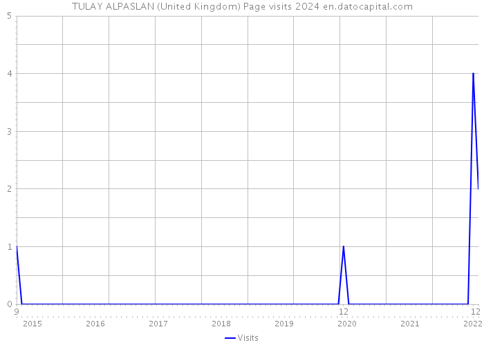TULAY ALPASLAN (United Kingdom) Page visits 2024 