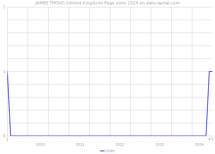 JAMES THONG (United Kingdom) Page visits 2024 