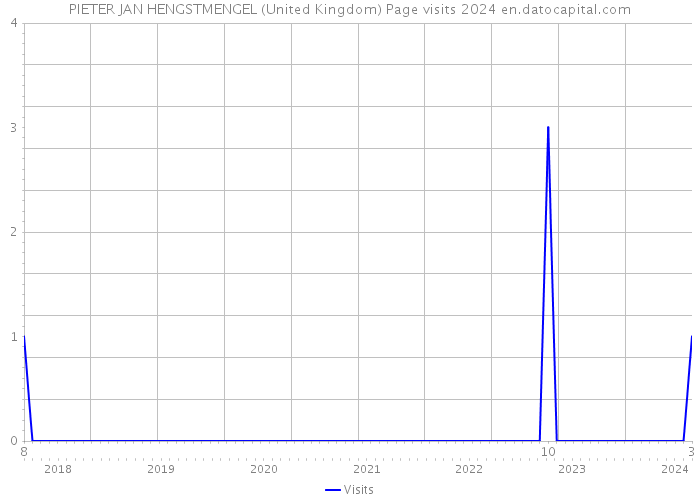 PIETER JAN HENGSTMENGEL (United Kingdom) Page visits 2024 