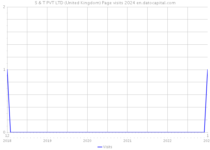 S & T PVT LTD (United Kingdom) Page visits 2024 