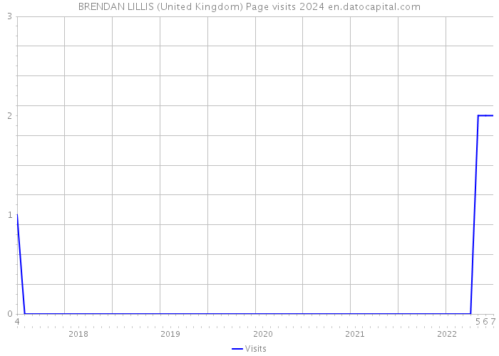 BRENDAN LILLIS (United Kingdom) Page visits 2024 