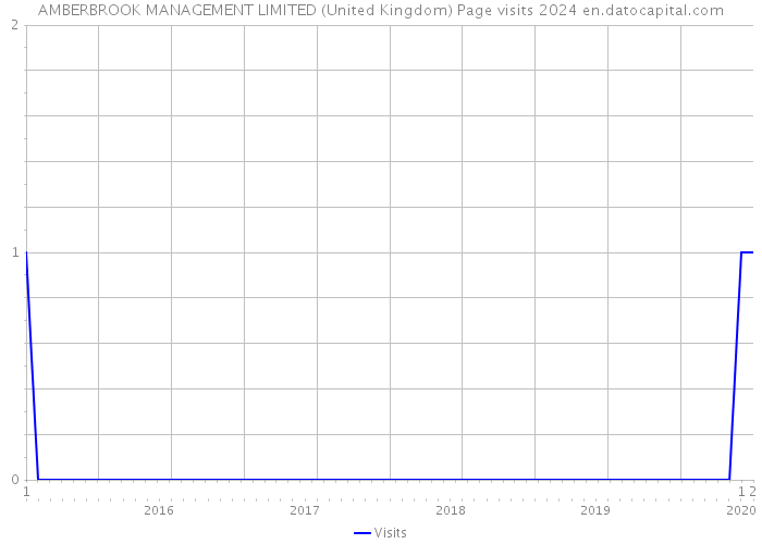 AMBERBROOK MANAGEMENT LIMITED (United Kingdom) Page visits 2024 