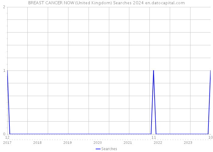 BREAST CANCER NOW (United Kingdom) Searches 2024 